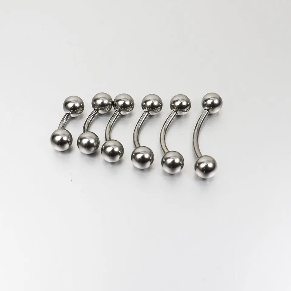 JHJT 16G Anello Per Sopracciglia Chirurgico In Acciaio - Foto 4