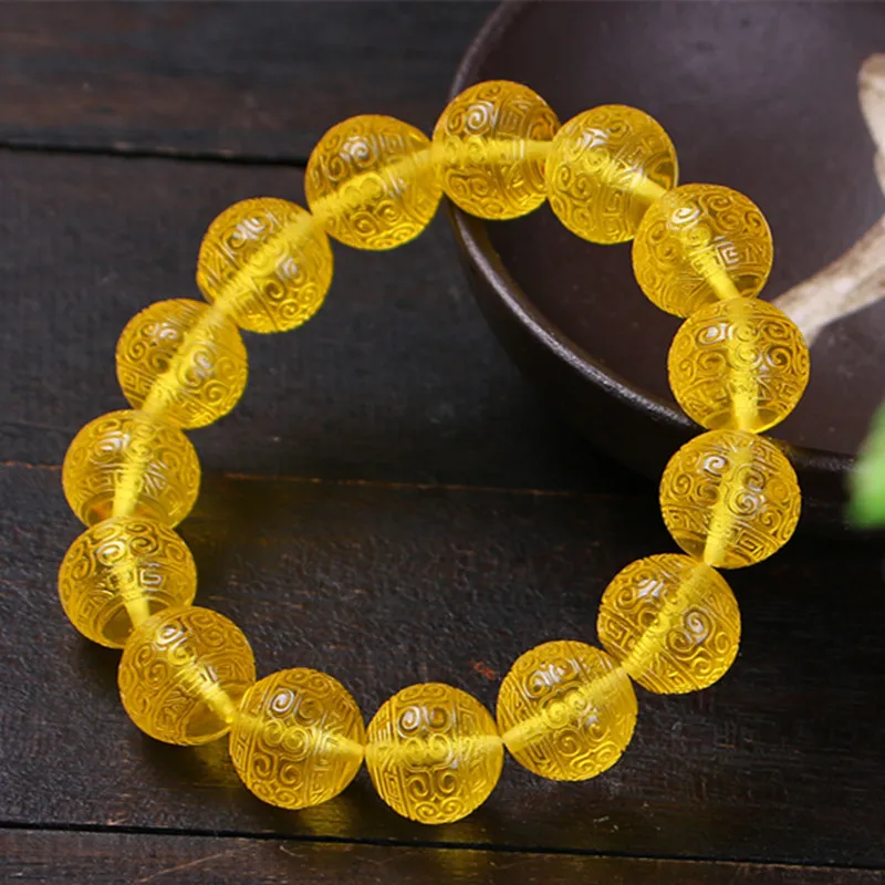 

Russia ~~~ Beeswax Amber Gold ~~~ Perot round Beads ~~~ Bracelets ~~~ Carving ~~~ Fret by Loose Beads Turbot