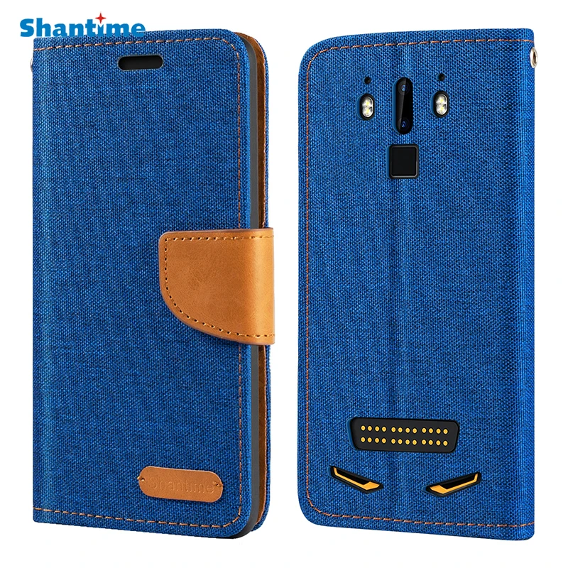 Oxford Leather Wallet Case For Doogee S90 With TPU Soft Back Cover Magnet Flip Super Pro S90C | Мобильные телефоны и