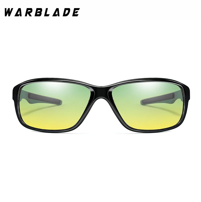 WarBLade Мужские поляризационные солнцезащитные очки для дня и ночного видения, женские безопасные очки для вождения, UV400, антибликовые солнцезащитные очки для ночного вождения