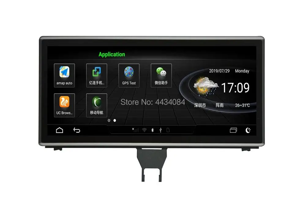 Ouchuangbo Автомобильный gps радио авто навигатор для Audi A6 A7 2012- supoort 8 ядер ОЗУ 4 Гб ПЗУ 64 Гб ОС android 9,0