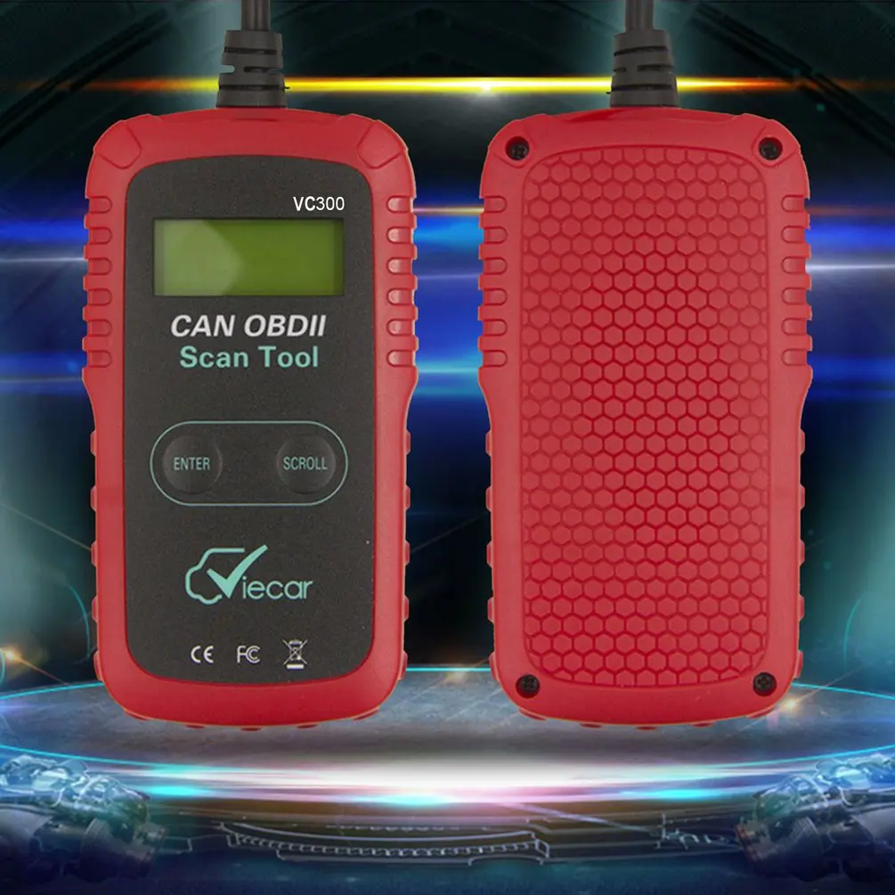 Scanner Diagnostic Code Reader Reliable VC 300 OBD2 OBDII Car Diagnostic Tool