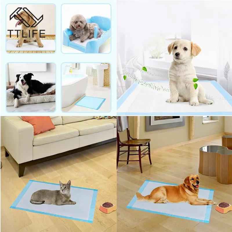 TTLIFE Huisdier Luier супер впитывающие подгузники для тренировок Gezonde Schone Hond колодки Wegwerp Hond Luier puppy Тренировочный Коврик