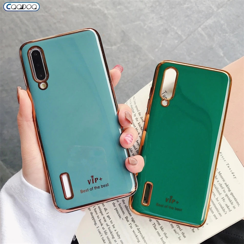 Lucury 6D чехол для телефона с покрытием Xiaomi mi 9 A3 Lite Redmi Note 8 pro мягкий из ТПУ Oppo R17 Reno 2 3