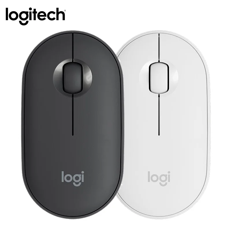 

Logitech Pebble M350 Wireless Mouse 1000DPI Bluetooth USB Connection High Precision Optical Tracking Silent Mice for Home Office