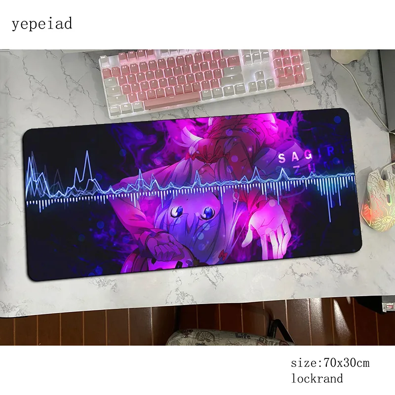 Izumi Sagiri mouse pad 900x400x3mm gaming mousepad anime Adorable office notbook desk mat X best padmouse games pc gamer mats | Компьютеры