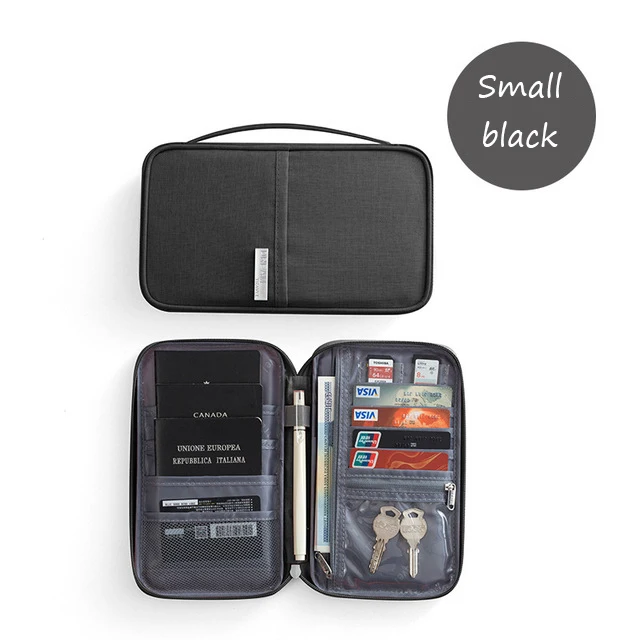 J-Passport bag-S SEREQI Обложка для паспорта милые маленькие животные и Plantstravel ID держатель зажим для паспорта короткий набор для паспорта держатель чехол для паспорта - Цвет: J-Passport bag-S