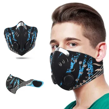 

Outdoor Sporting Riding Activated Charcoal Mask Filtration Mask Mascara Facial Face Shield Mascarilla Protectora Face Mask