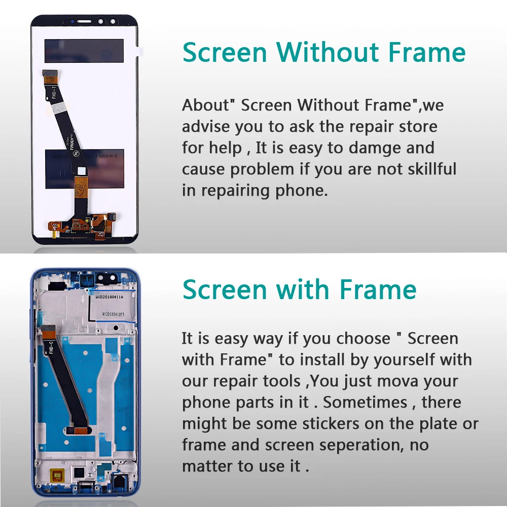 ЖК-дисплей huawei Honor 9 Lite, сенсорный экран, 5,65 дюймов, дисплей в сборе, рамка для ремонта, huawei Honor 9 Youth Edtion lcd