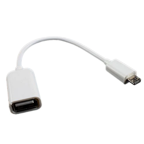Горячая 3C-USB линии передачи данных OTG MICRO USB линии передачи данных телефонные линии usb OTG Кабель-адаптер(белый