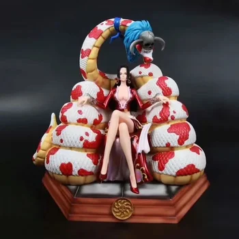 

Anime One Piece Boa Hancock GK Sitting Position Ver PVC Action Figure Collectible Model doll toy 31cm