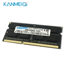 DDR3L 4gb 1333Mhz 1600Mhz ram 4G 1866Mhz ноутбук Memoria notebook 204Pin 1,35 v SO-DIMM KANMEIQi