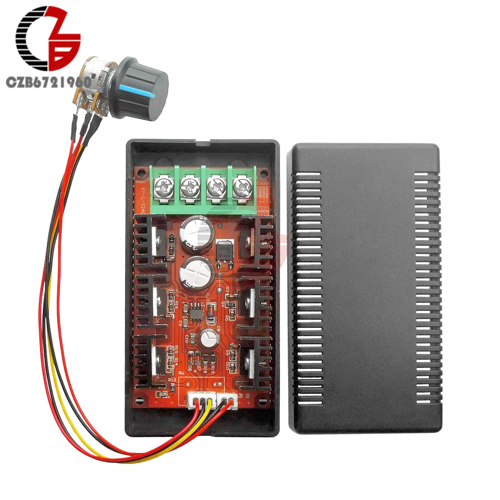40A HHO RC DC регулятор скорости двигателя 10-50V внешний Гладкий Мягкий Запуск Бесщеточный Регулятор скорости двигателя с чехлом