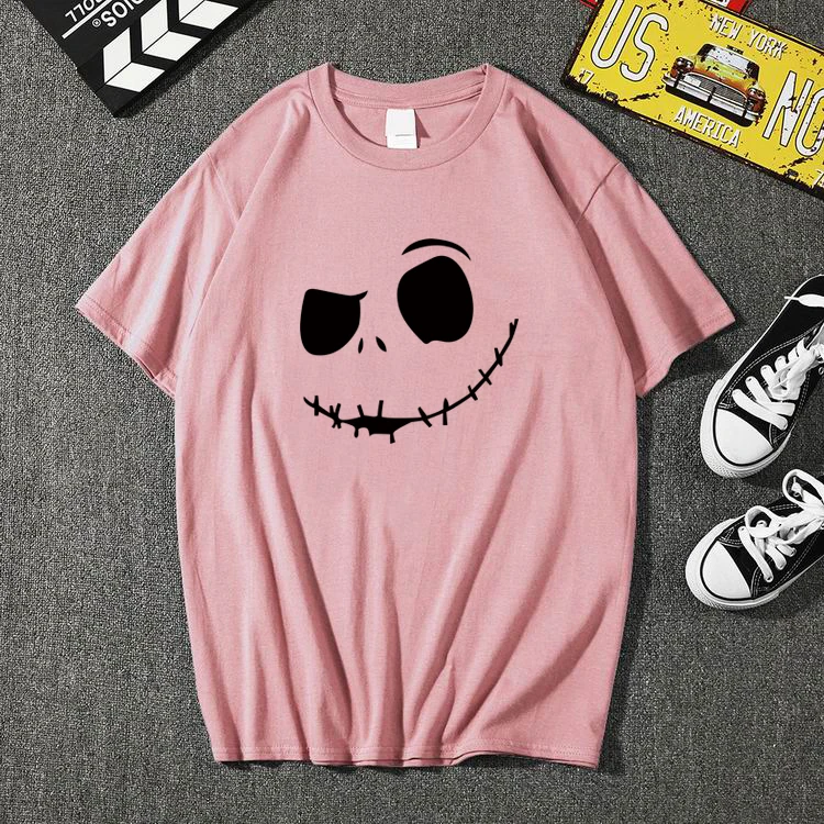 

Men's Summer Street Hip Hop Simple Round Neck Short-sleeved T-shirt Men and Women Casual Wind Harajuku Cotton Top