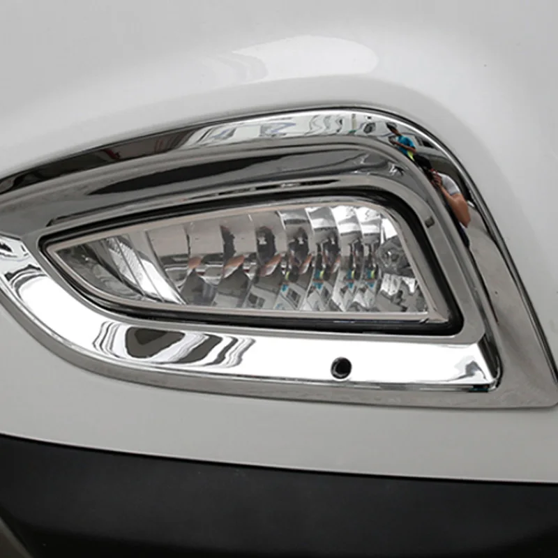 Для hyundai Tucson IX35 внешний ABS хромированный передний светильник, крышка для лампы, автомобильные аксессуары