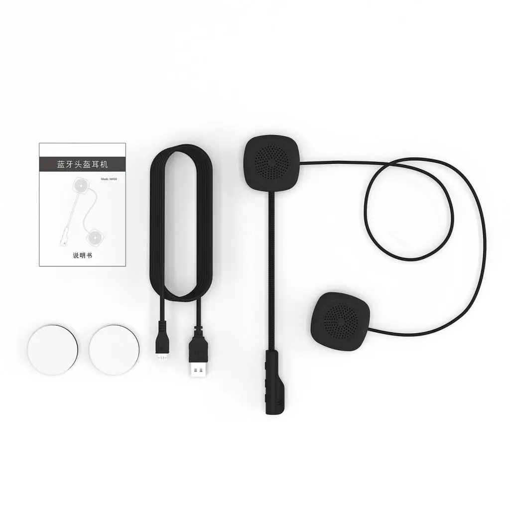 MagiDeal Bluetooth 5,0 шлем гарнитура динамик мотоциклетный домофон