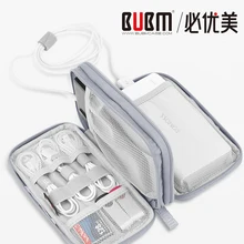 BUBM переносной аккумулятор защитный чехол, внешний аккумулятор сумка для переноски, жесткий диск мешочный кабель органайзер USB кабель сумка для наушников