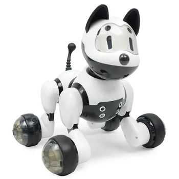 

English Version Cross-Border Smart Robot Dog Children's Toy Voice-Controlled Induction Electric Dog Electronic Pet
