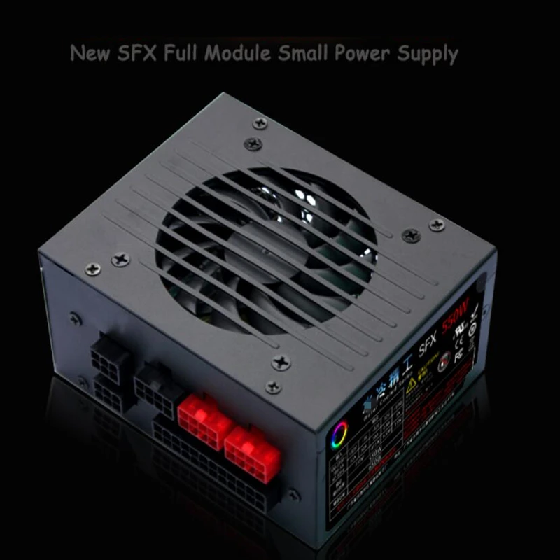 PSU для водяного охлаждения Seiko ITX SFX полный модуль A50 A60 K56 K99 550 Вт блок питания SFX 550 Вт