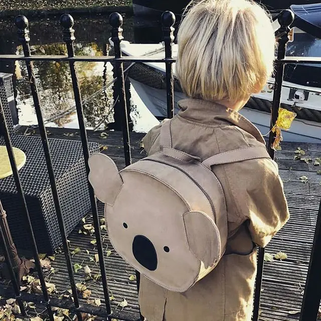 Новые детские рюкзаки с 3D животными, фирменный дизайн, мягкий рюкзак из натуральной кожи для маленьких мальчиков и девочек, школьная сумка из неопрена для маленьких детей
