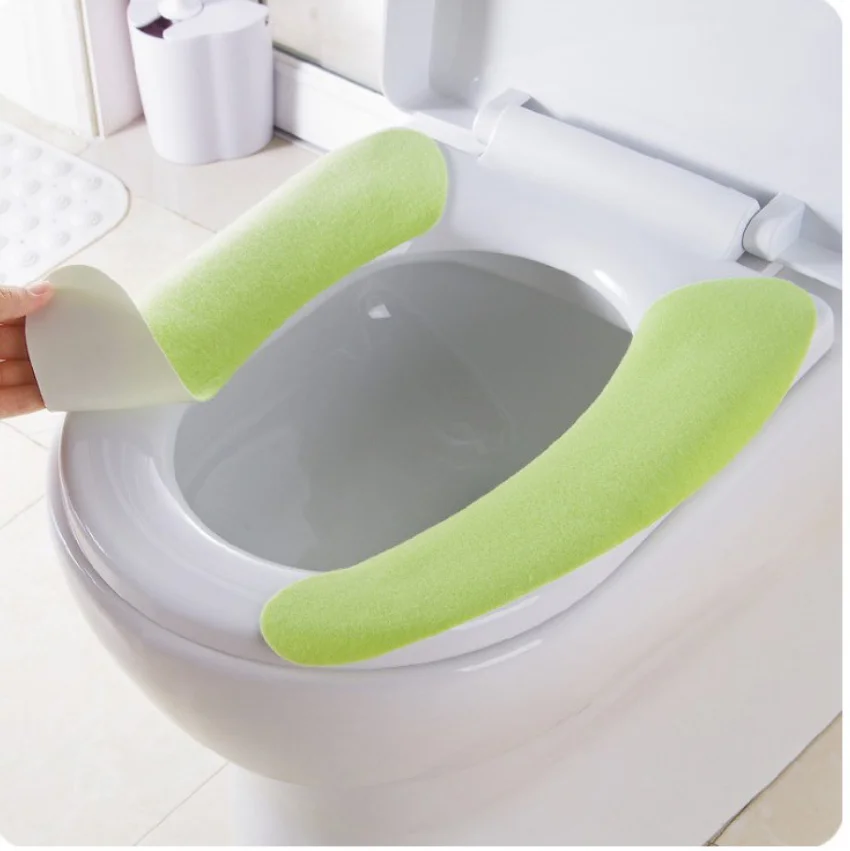 Новый умывальник теплый моющийся гигиенический липкий туалетный коврик