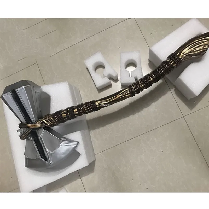 3" Мстители Тор оружие Stormbreaker реквизит 1:1 масштаб Косплей моделирование Искусство ремесло сплав фигурка игрушка коробка 98 см V113