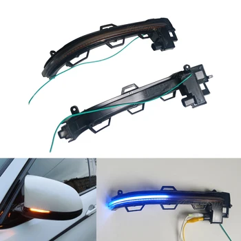 

LED Dynamic Turn Signal Flashing Blinker Side Rear-View Mirror Indicator Light For BMW X3 X4 X5 X6 F25 LCI F26 F15 F16 2014-2018
