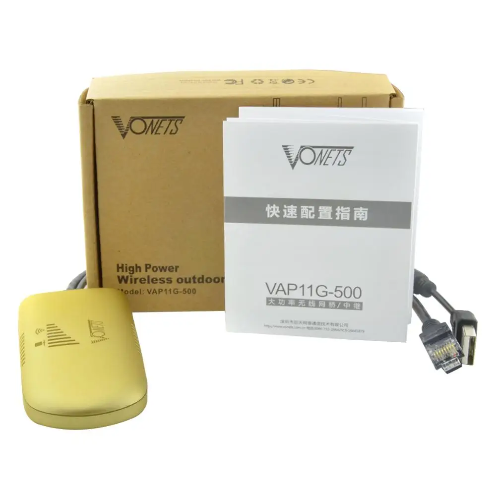 Amplificador de Extensor de Ponto Quente do Impulsionador de Sinal Vonets Wifi Repetidor Ponte Roteador Modos 500 Medidores ap Wi-fi Vap11g-500 - - Imagem 3