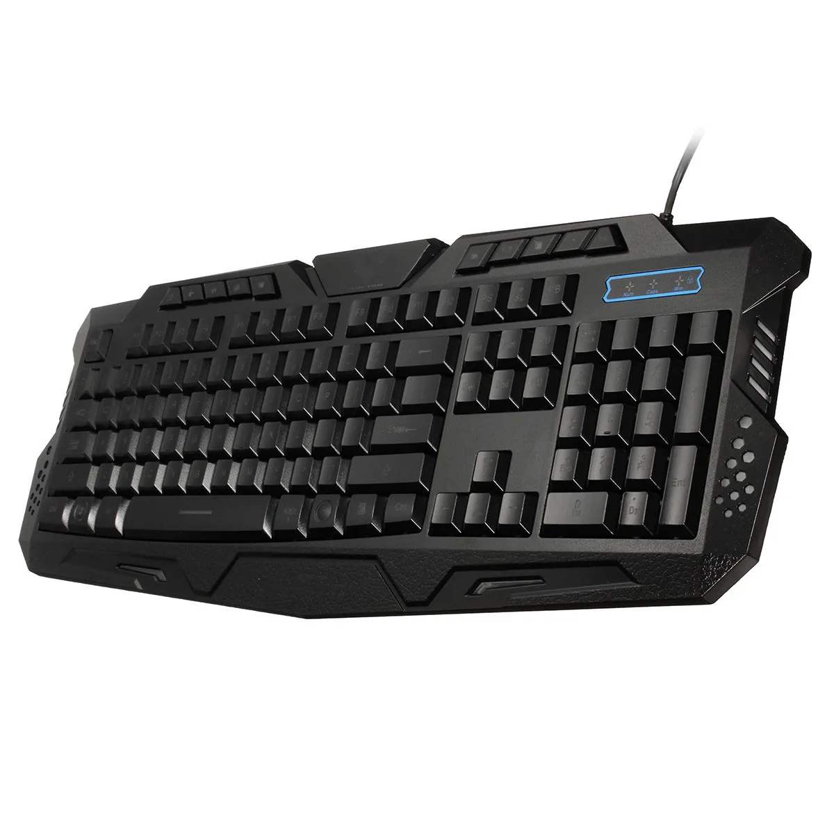 M200 USB, 3 цвета, светодиодный, с подсветкой, проводная игровая клавиатура M200, красный, синий, фиолетовый, три цвета, переключатель, подсветка, Игровая клавиатура