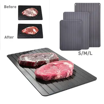 

Fast Defrosting Tray Thaw Frozen-Meat Fish Sea Food Quick Defrost Plate Board Tray Home Use Kitchen Gadget Tool Dropshipping
