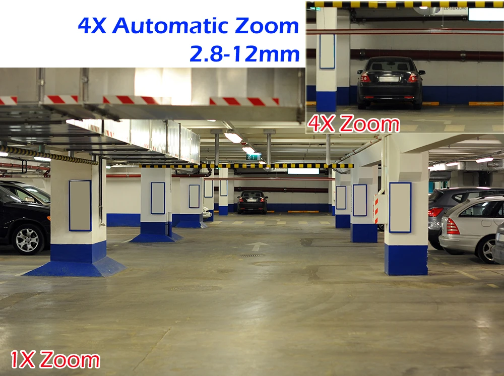 Камера Наружного видеонаблюдения 2 мегапиксельная мини Купол PTZ 4 кратный зум IP