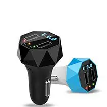 Автомобильный USB Перезаряжаемые 4.8a автомобиля Зарядное устройство автомобиль установлен Зарядное устройство цифровой Быстрая зарядка Зарядное устройство 12v Универсальный
