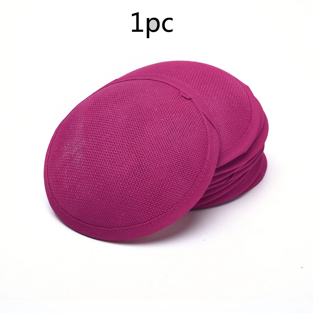 13 см Элегантный мягкий ремесло легкий круглый DIY Millinery для чародейки делая шляпу базовый головной убор аксессуары ручной вязки - Цвет: Фиолетовый