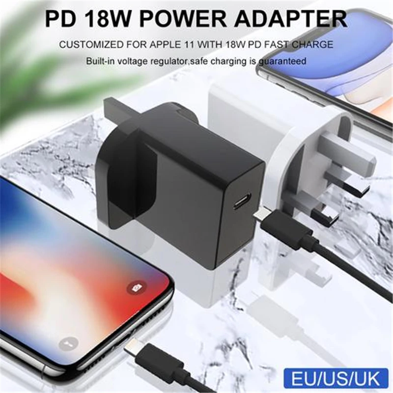 QC 3,0 USB зарядное устройство 18 Вт Быстрое зарядное устройство быстрое зарядное устройство настенное зарядное устройство для IPhone/samsung/Xiaomi/huawei штепсельный адаптер# GJ