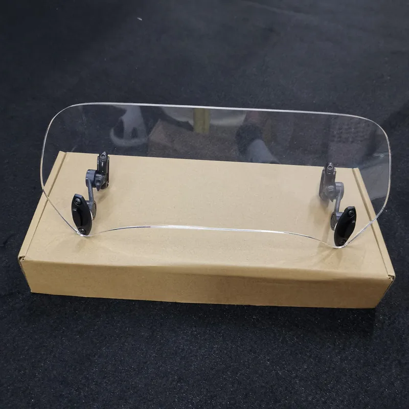 PLUS Transparent Для Benelli TRK 502 BN600GT TRK502X BJ600GS BJ150T BJ250T Rise Регулируемый ветровое стекло спойлер воздушный дефлектор - Цвет: PLUS Transparent
