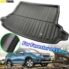 Alfombra impermeable para maletero de coche Subaru, Forester SK 2019 2020 MK5 5, revestimiento de carga a medida, bandeja para maletero trasero