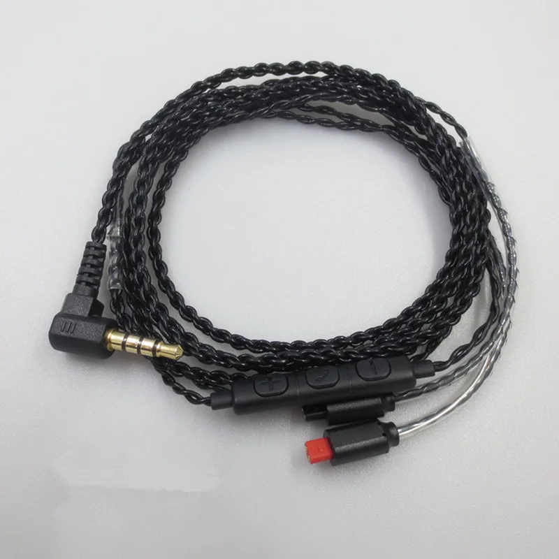 Съемный кабель для аудио Technica ATH-IM04 ATH-IM03 ATH-IM02 ATH-IM01 ATH-IM70 ATH-IM50 замена кабеля провода линии с микрофоном