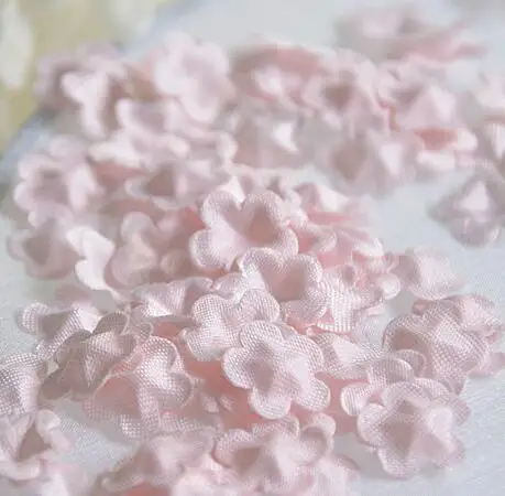 100 шт 23 цвета розовый DIY ручной работы 3D цветок свадебное платье ингредиенты пирографический Eugen пряжа головные уборы материалы RS338 - Цвет: Flesh pink