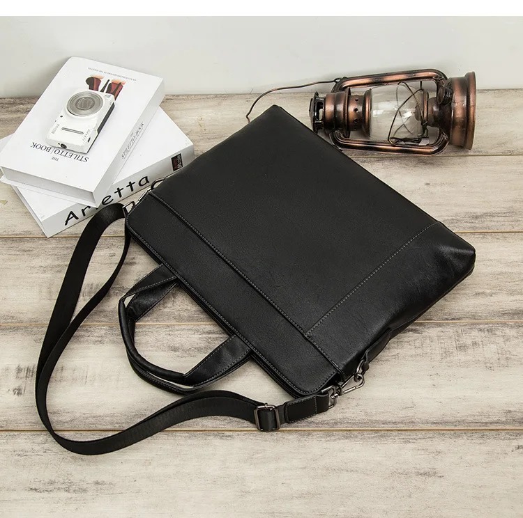 KUDIAN Bear, минималистичный мужской портфель, сумки для ноутбука, черная деловая мужская сумка, Сумки из искусственной кожи, сумки на плечо, Bolsa BIG037 PM49