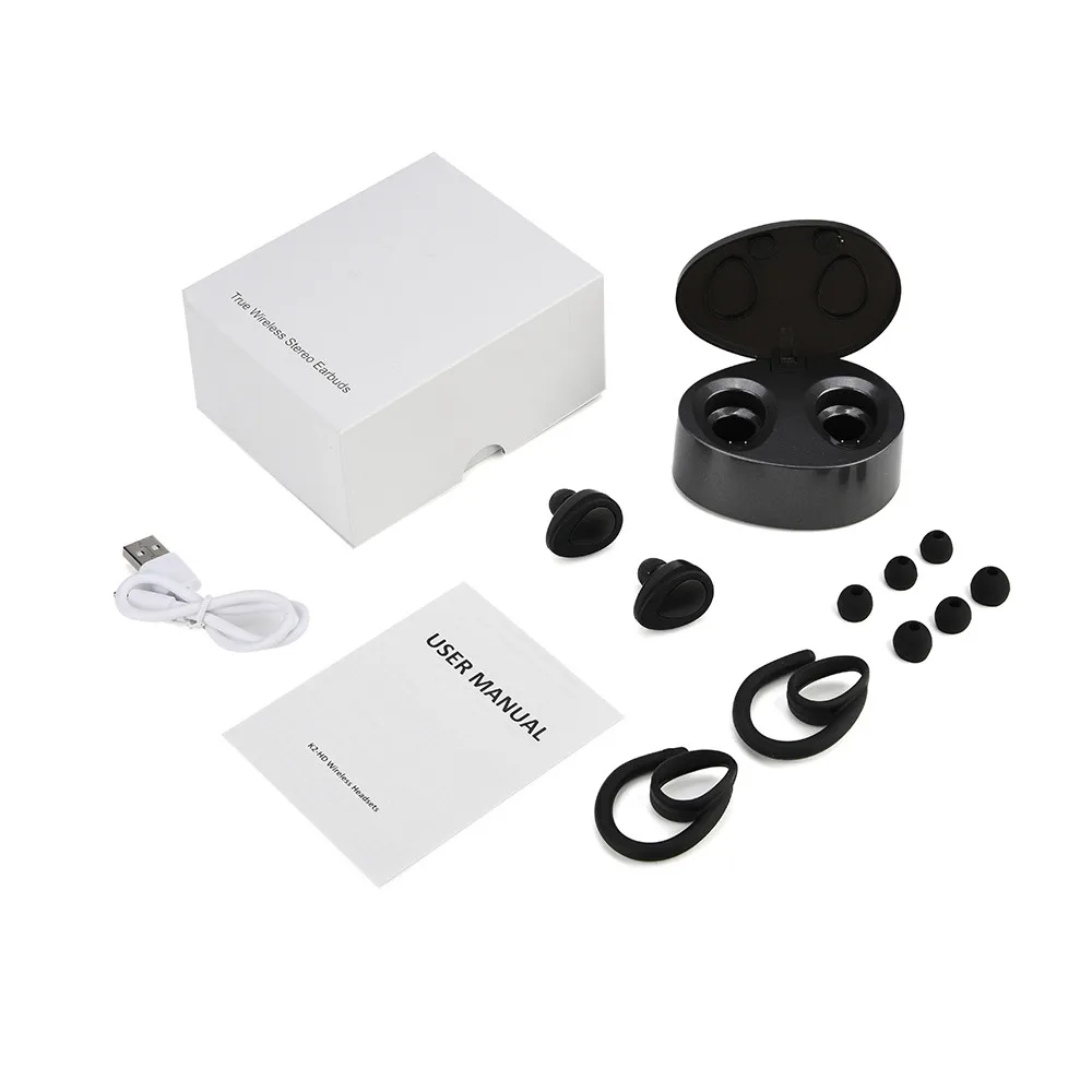 Mosunx настоящая Беспроводная bluetooth-гарнитура, наушники, мини двойная стереогарнитура Bluetooth, встроенный микрофон с зарядным устройством 450 мАч