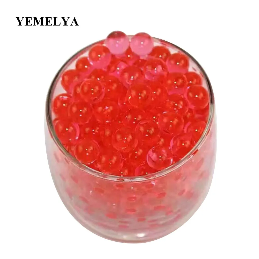 10000Pcs Gel Pearls Hydrogel Balls Paintball Bullet  Suck Water Gun Accessories Gel blasting toy