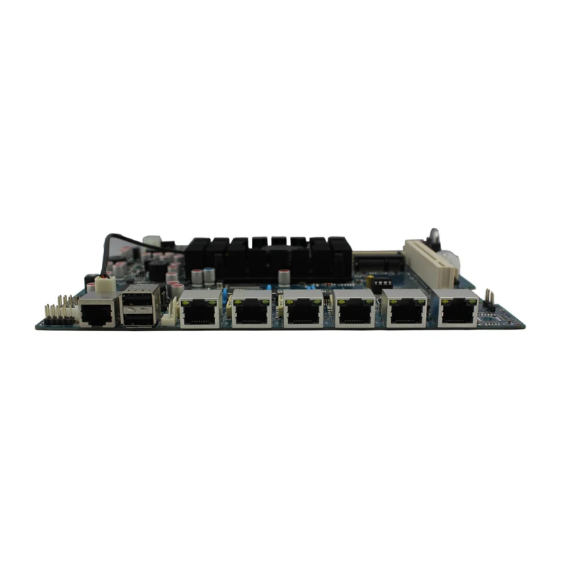 cheap DDR3 motherboard ATOM D525 with 6*LAN PCIE COM