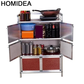 

Sala De Jantar Dolap Kaplama Aparadores Aluminum Alloy Side Tables Mueble Cocina Cabinet Cupboard Kitchen Furniture Sideboard