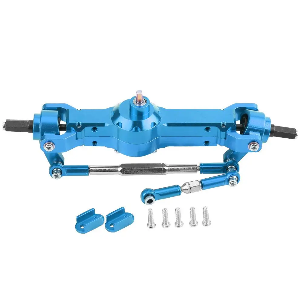 

Hot Upgrade Accessory Aluminium Alloy Front Axle Gear Box for WPL 1616 RC Truck RC Axle Gear Box Anodizing treatment surface