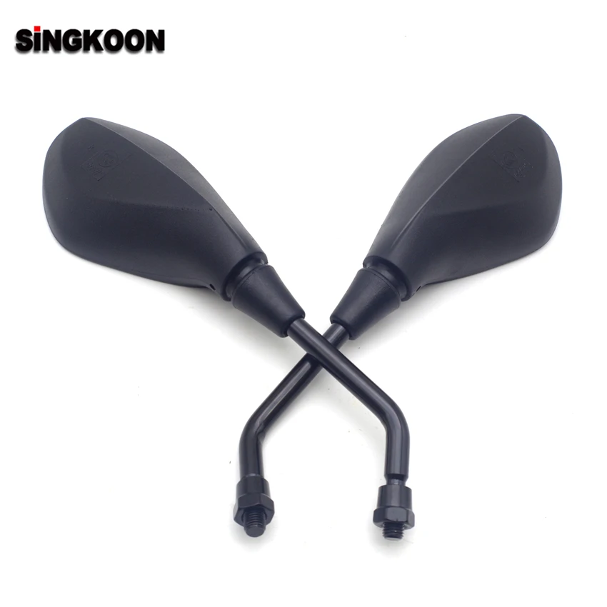 

For kawasaki versys 650 suzuki gsr 600 jawa royal enfield 10mm Motorcycle Rearview Mirrors Scooter Side Mirror retroviseur moto