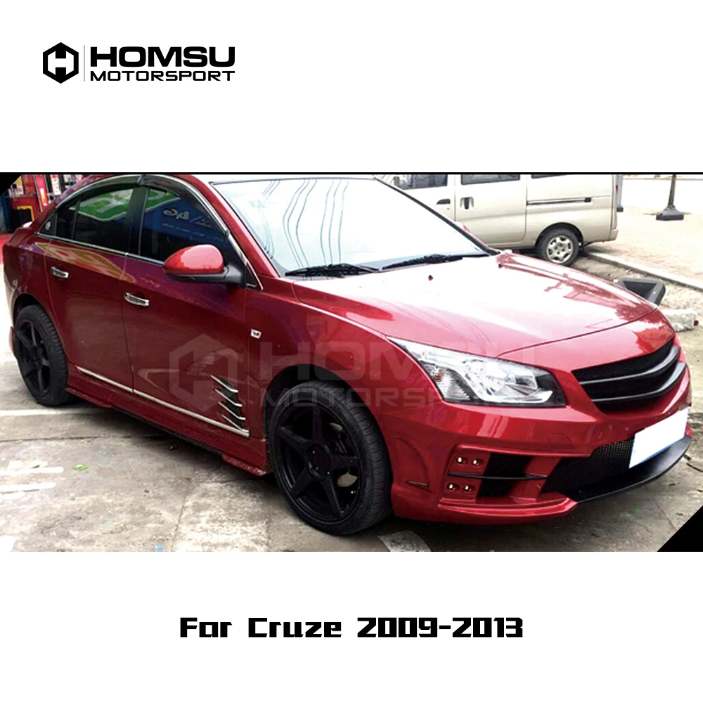 MR Style FRP Material Wide Body Kits Front Rear lip Spoiler for