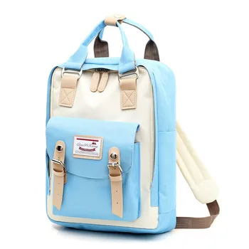

NEW women backpack girls shoulder bag High quality canvas laptop backpack schoolbag for teenager girls boys travel