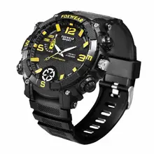 Новые смарт-спортивные часы с дистанционным управлением Wi-Fi большой емкости HD браслет бликовое освещение IP67 водонепроницаемая сетевая видеокамера