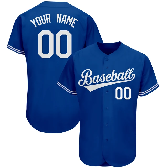 Personalized Custom Baseball Jerseys Shirt Print Team Name/Number Softball Jersey Club League Game Training Uniform for Men/Kids B3-06-01-303 As Pic
