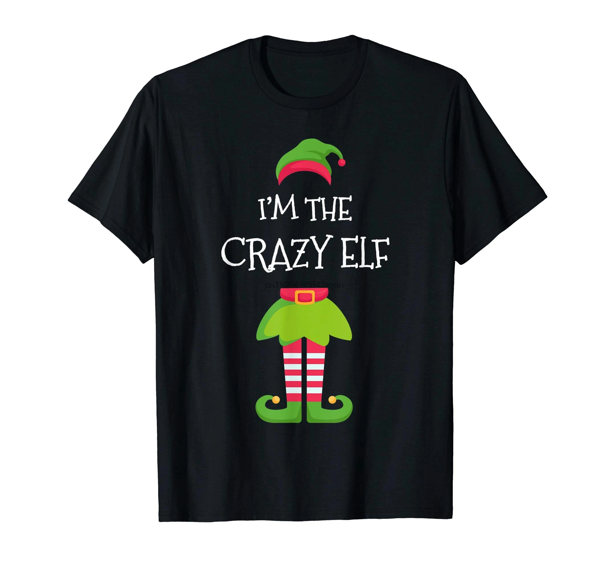 I'm The Crazy Elf Праздничная группа Семейные рождественские одинаковые